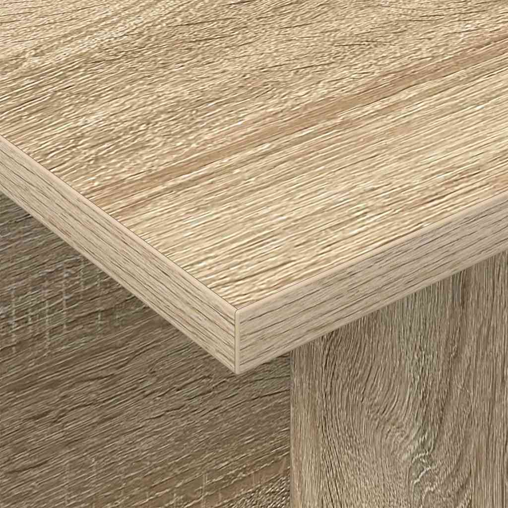 TV-Ständer 102 x 35 x 45 cm Sonoma-Eiche Holzwerkstoff