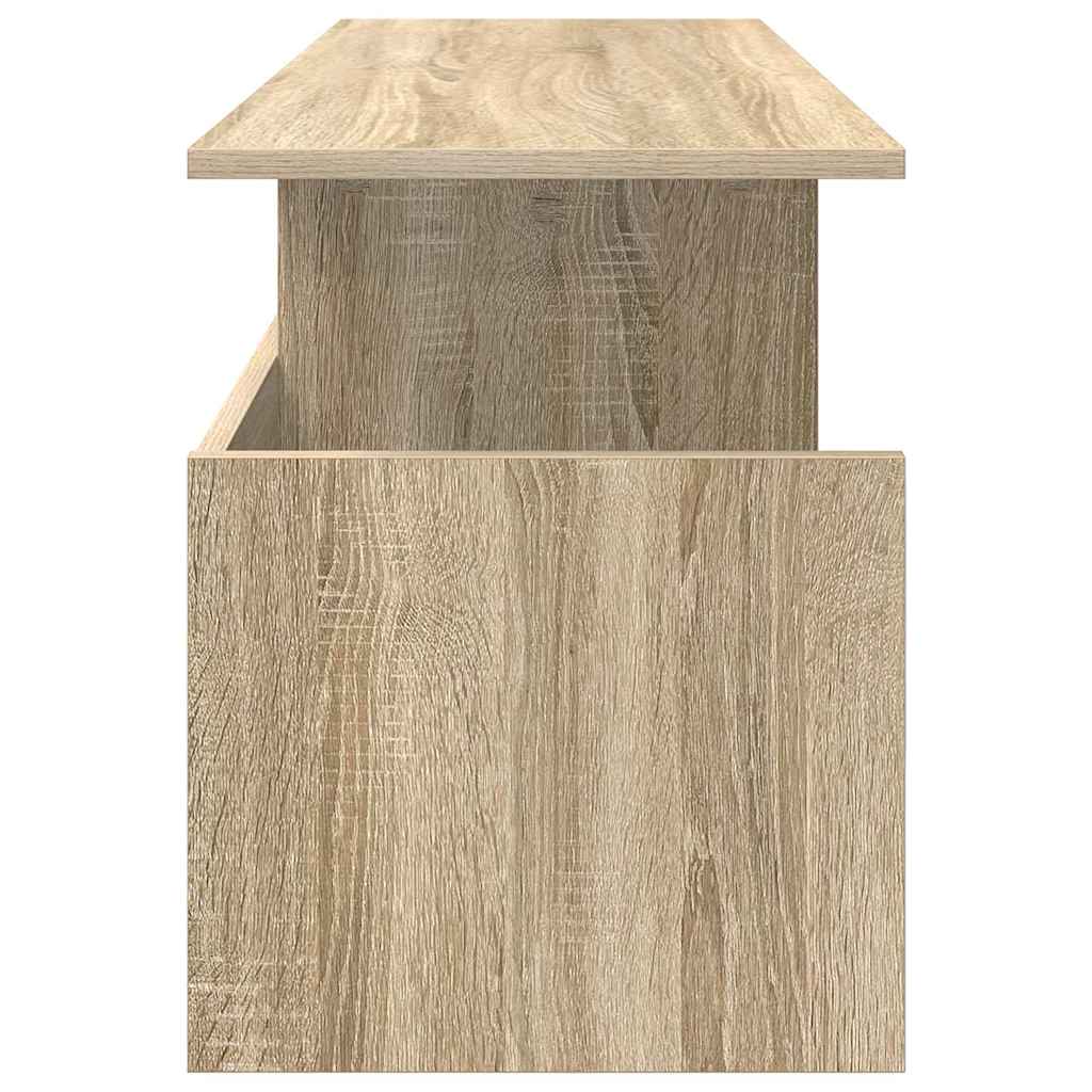 TV-Ständer 102 x 35 x 45 cm Sonoma-Eiche Holzwerkstoff
