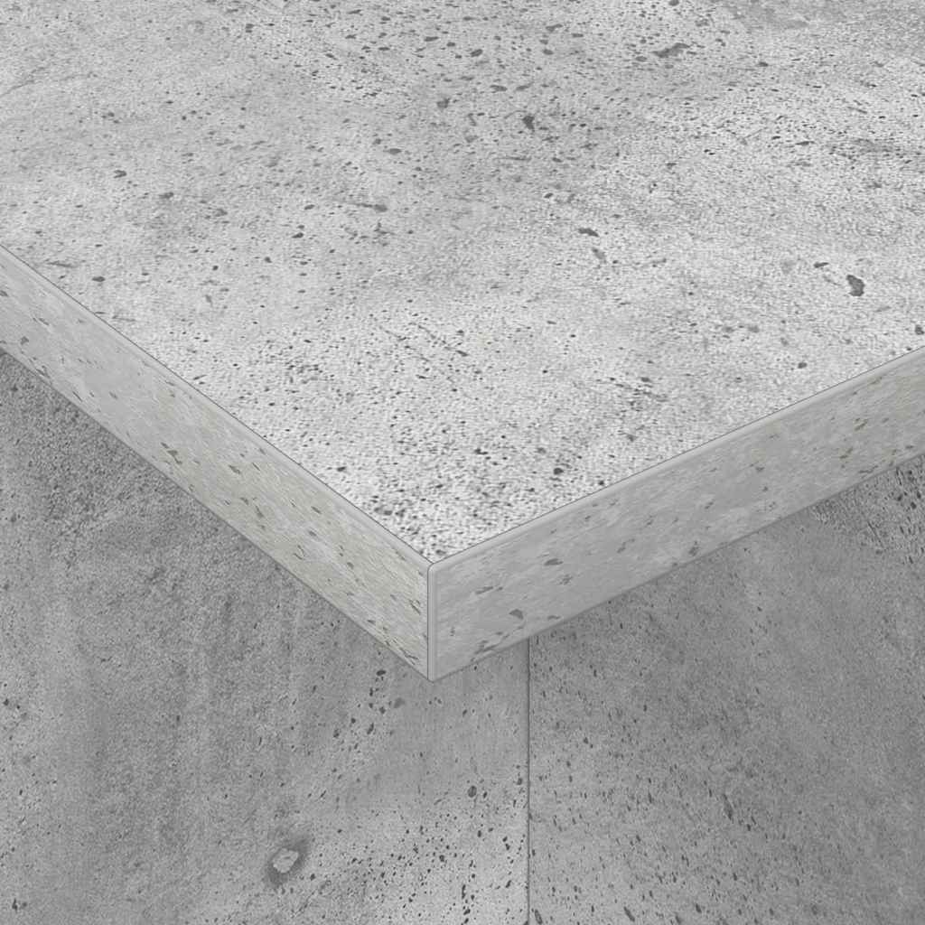 TV-Ständer 102 x 35 x 45 cm Betongrau Holzwerkstoff