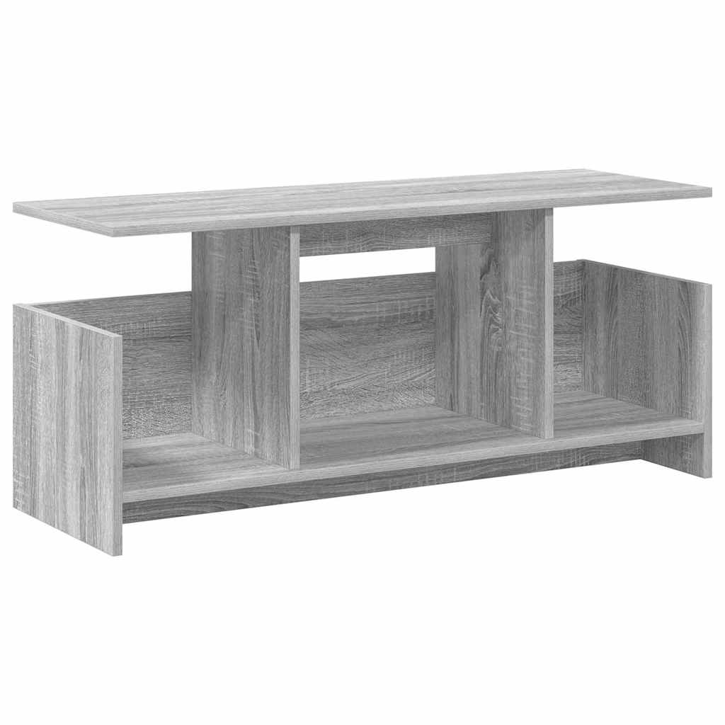 TV-Ständer 102 x 35 x 45 cm Sonoma-Grau Holzwerkstoff