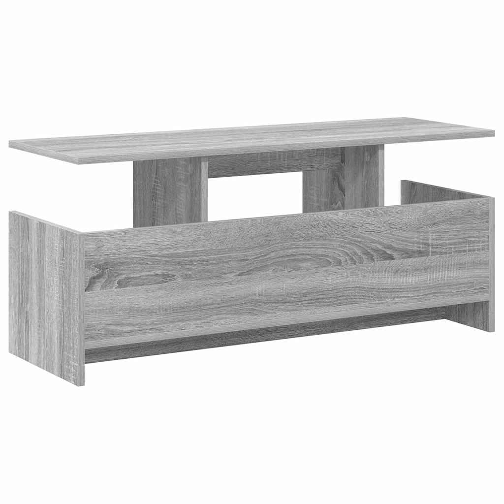 TV-Ständer 102 x 35 x 45 cm Sonoma-Grau Holzwerkstoff