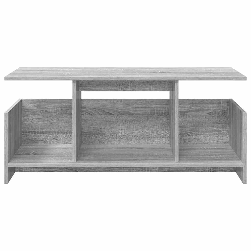 TV-Ständer 102 x 35 x 45 cm Sonoma-Grau Holzwerkstoff