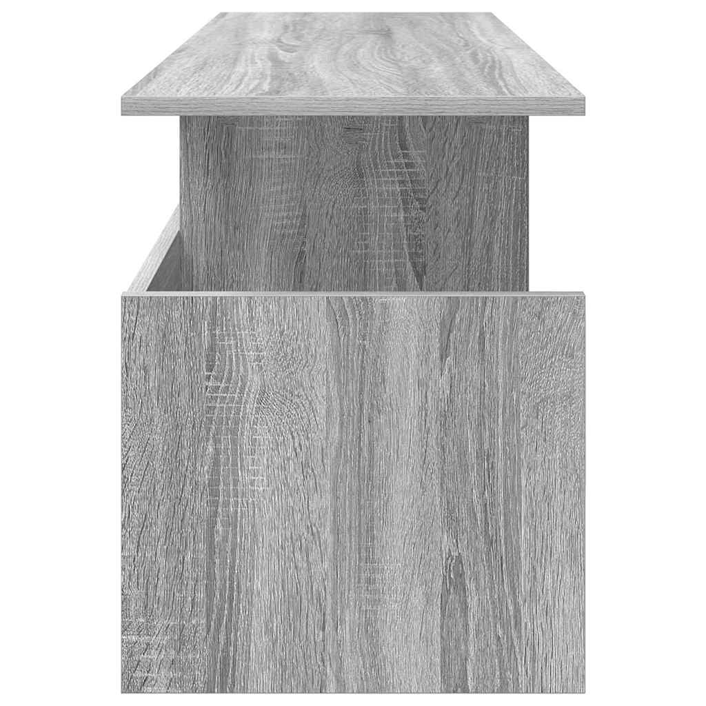 TV-Ständer 102 x 35 x 45 cm Sonoma-Grau Holzwerkstoff