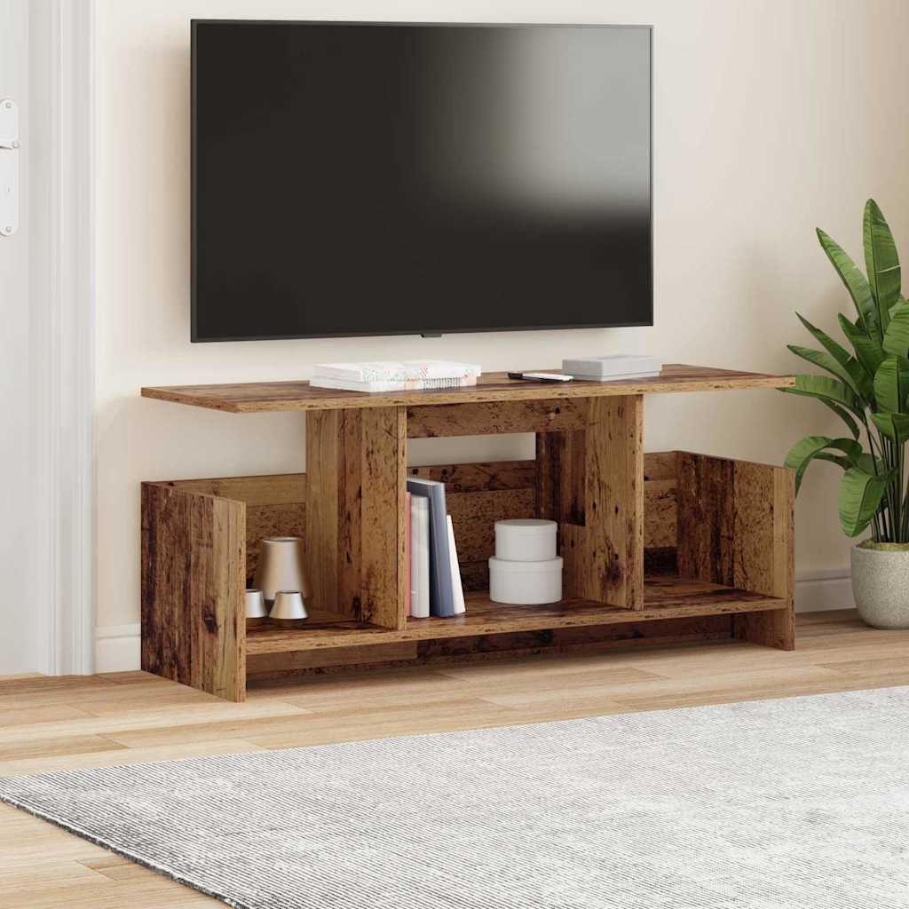 TV-Ständer 102 x 35 x 45 cm Altholz Holzwerkstoff
