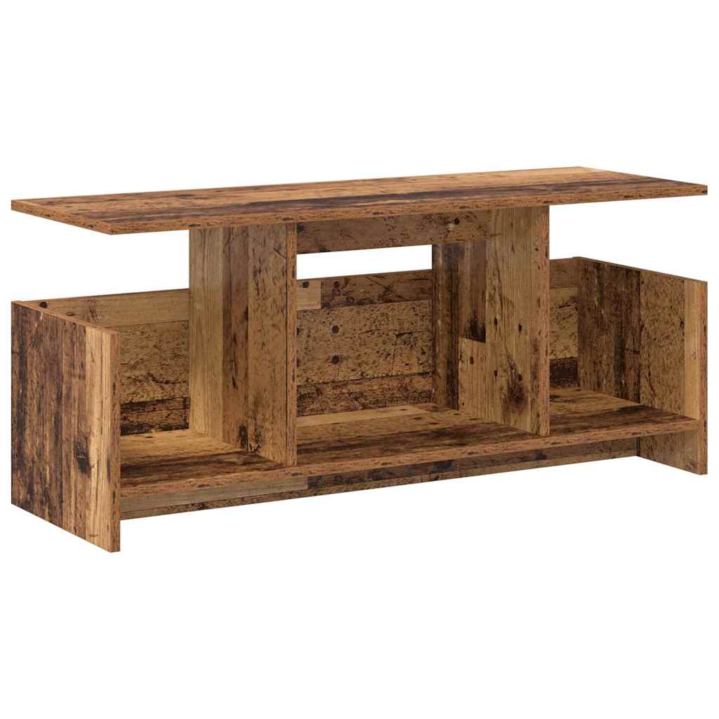 TV-Ständer 102 x 35 x 45 cm Altholz Holzwerkstoff