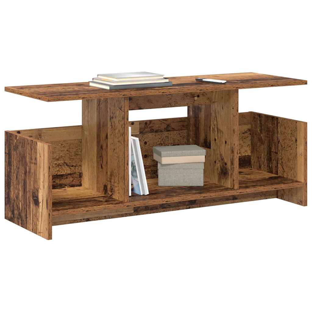 TV-Ständer 102 x 35 x 45 cm Altholz Holzwerkstoff