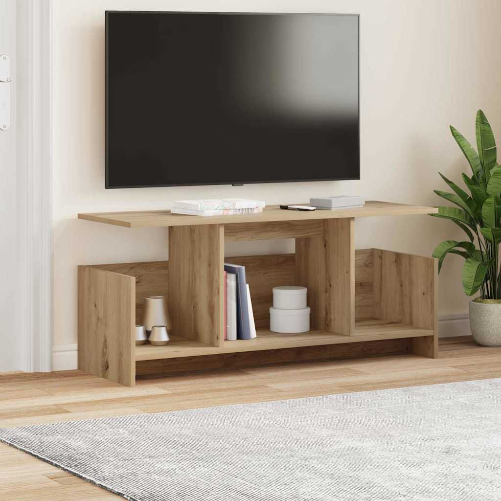 TV-Ständer 102 x 35 x 45 cm Artisan-Eiche Holzwerkstoff