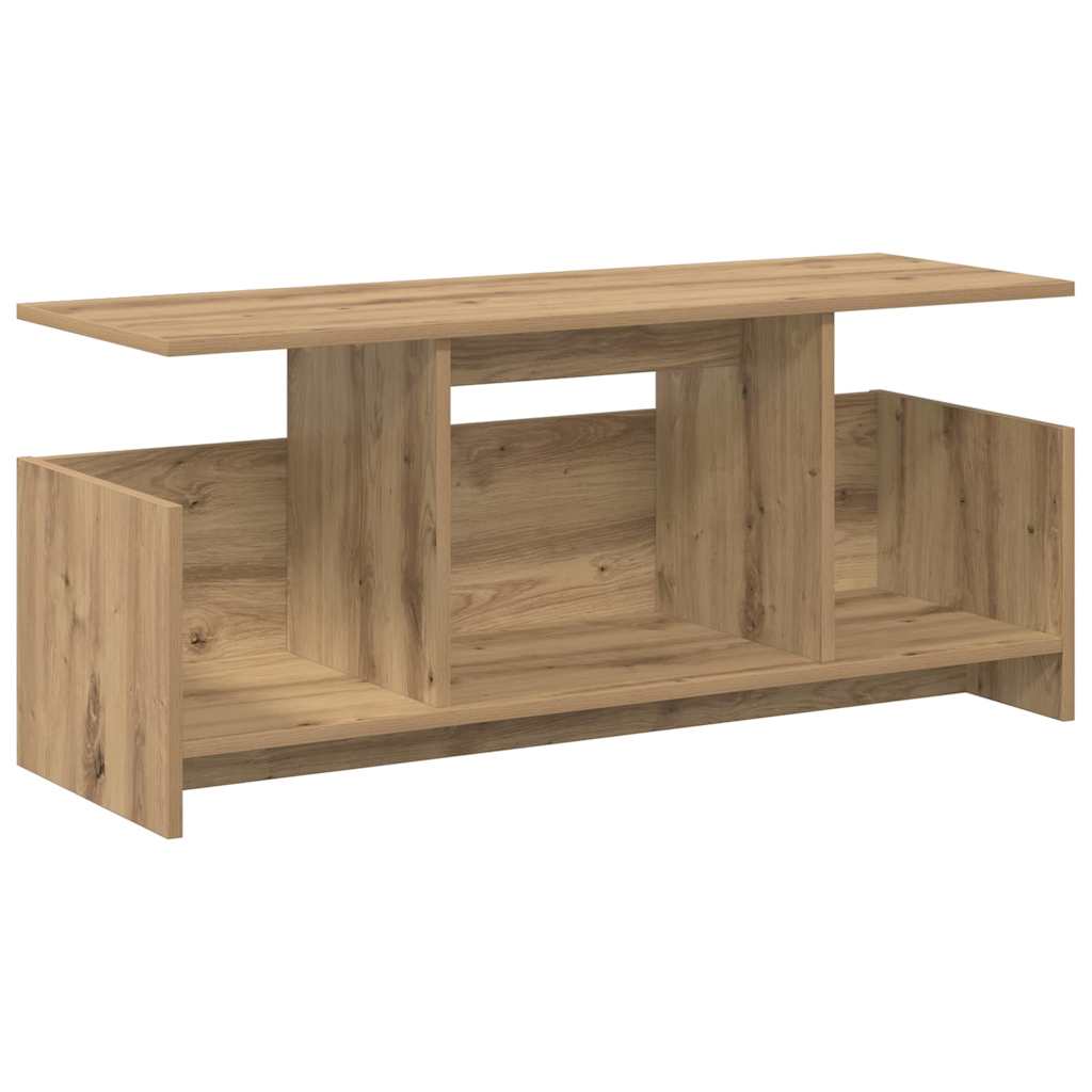 TV-Ständer 102 x 35 x 45 cm Artisan-Eiche Holzwerkstoff