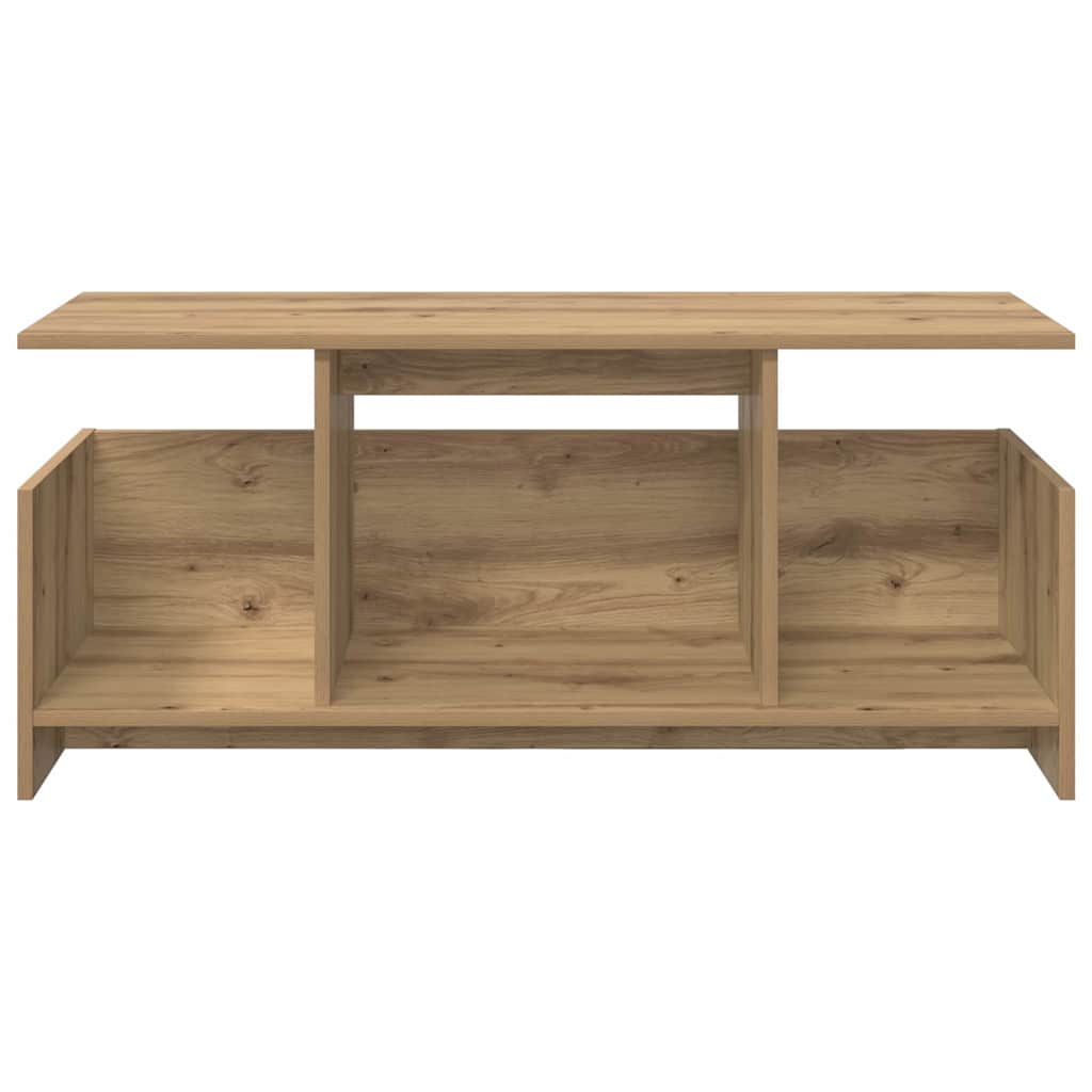 TV-Ständer 102 x 35 x 45 cm Artisan-Eiche Holzwerkstoff