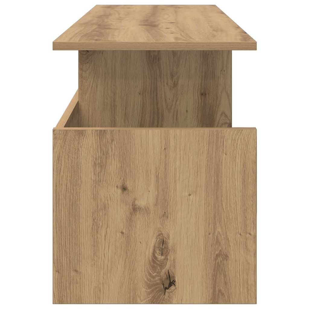 TV-Ständer 102 x 35 x 45 cm Artisan-Eiche Holzwerkstoff