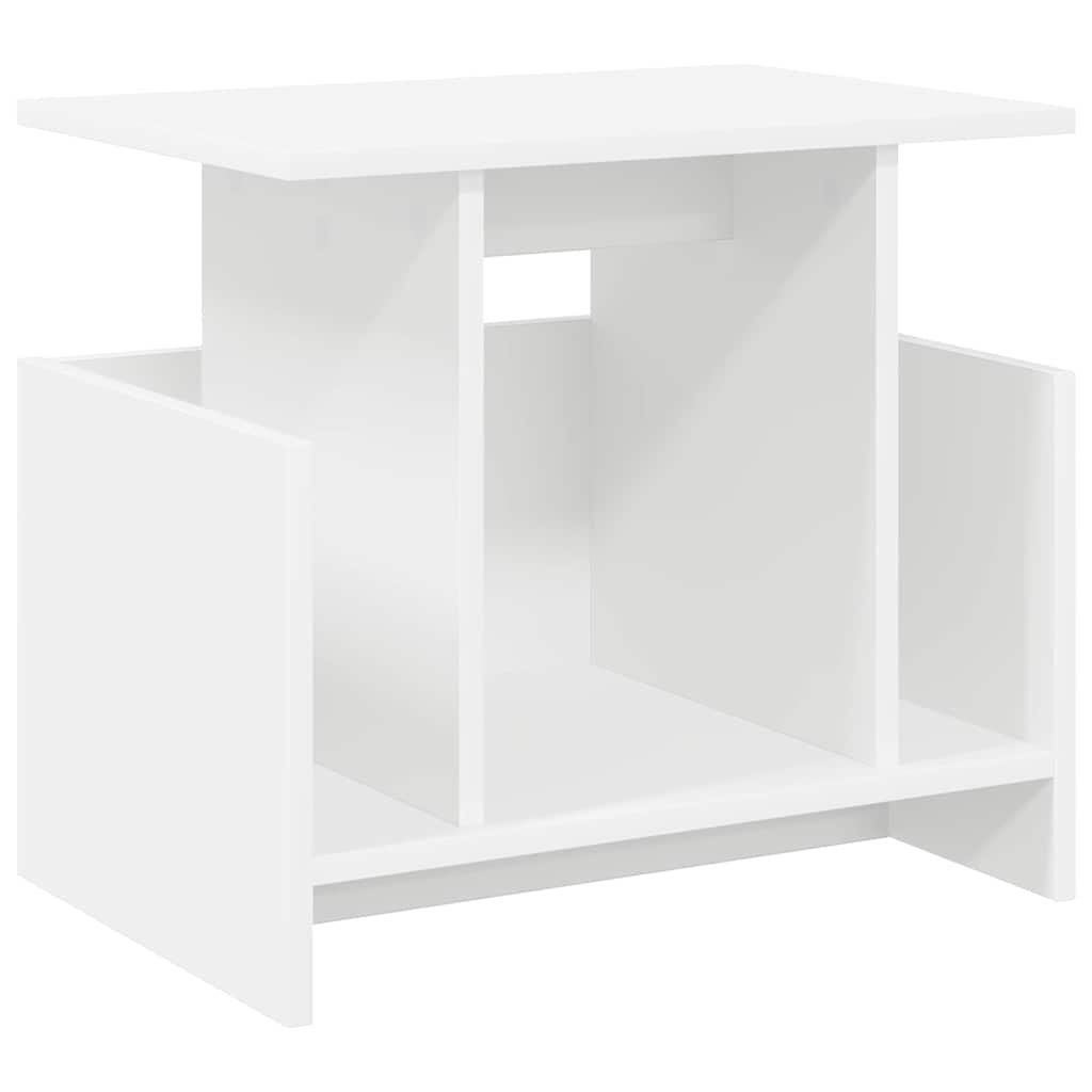 TV-Ständer 2 stk. Weiß Holzwerkstoff