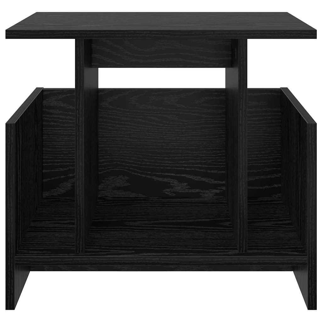 TV-Ständer 50 x 35 x 45 cm Schwarz Eichen-Optik Holzwerkstoff