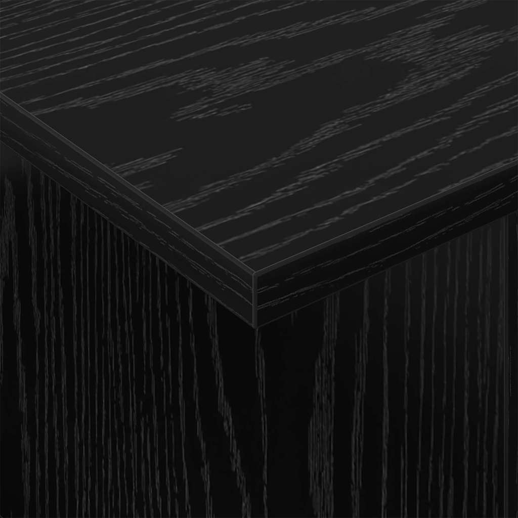 TV-Ständer 2 stk. Schwarz Eichen-Optik Holzwerkstoff