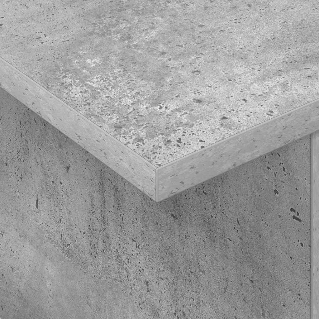 TV-Ständer 2 stk. Betongrau Holzwerkstoff