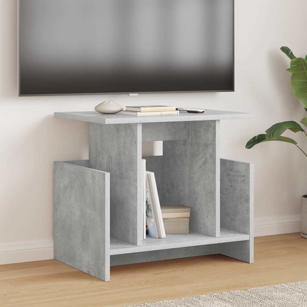 TV-Ständer 2 stk. Betongrau Holzwerkstoff
