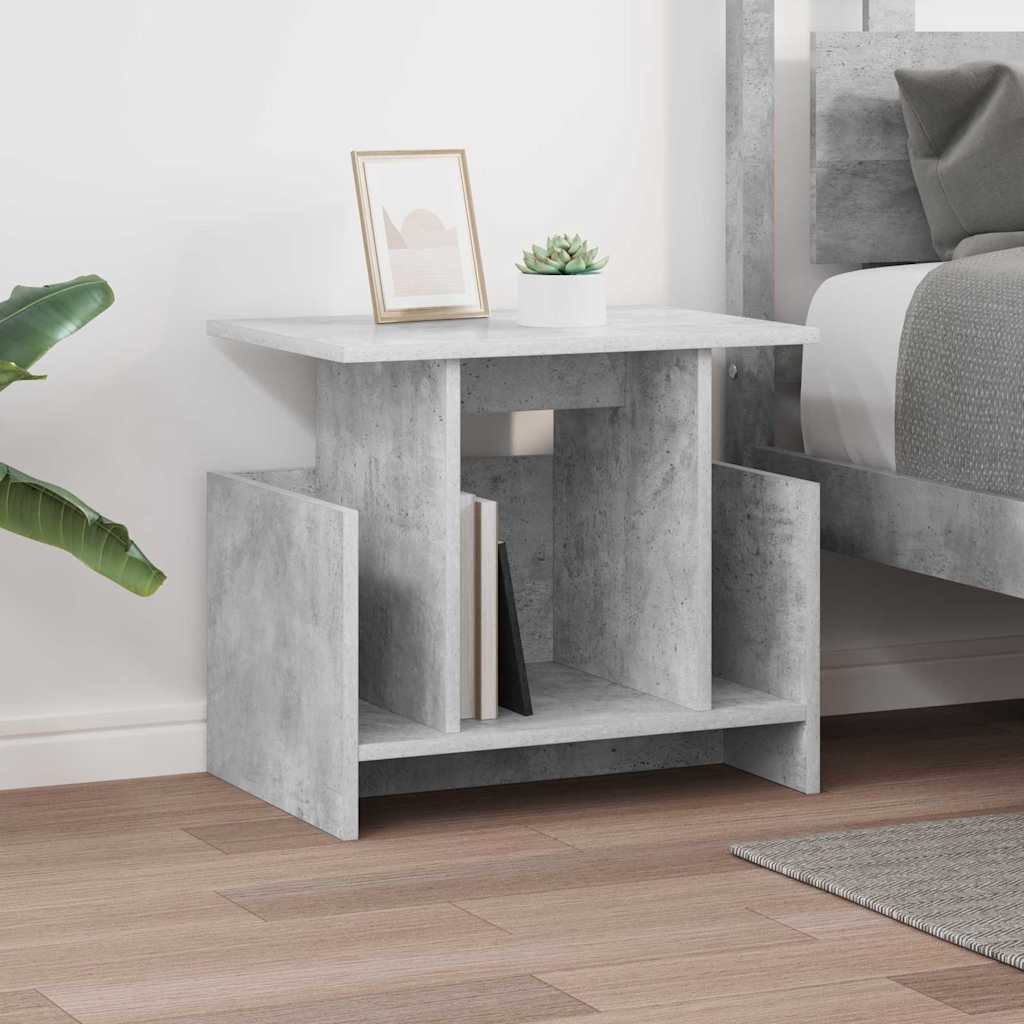 TV-Ständer 2 stk. Betongrau Holzwerkstoff
