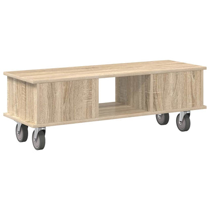 TV-Ständer 100 x 35 x 35 cm Sonoma-Eiche Holzwerkstoff