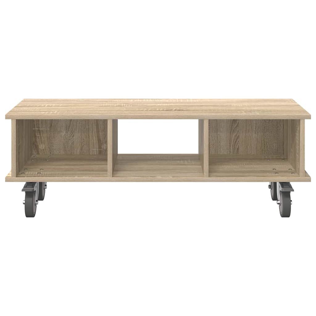 TV-Ständer 100 x 35 x 35 cm Sonoma-Eiche Holzwerkstoff