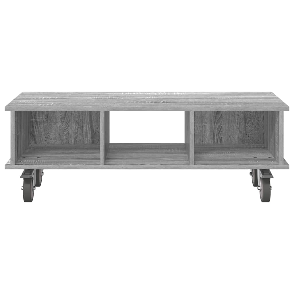 TV-Ständer 100 x 35 x 35 cm Sonoma-Grau Holzwerkstoff