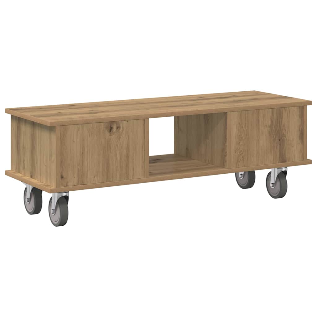 TV-Ständer 100 x 35 x 35 cm Artisan-Eiche Holzwerkstoff