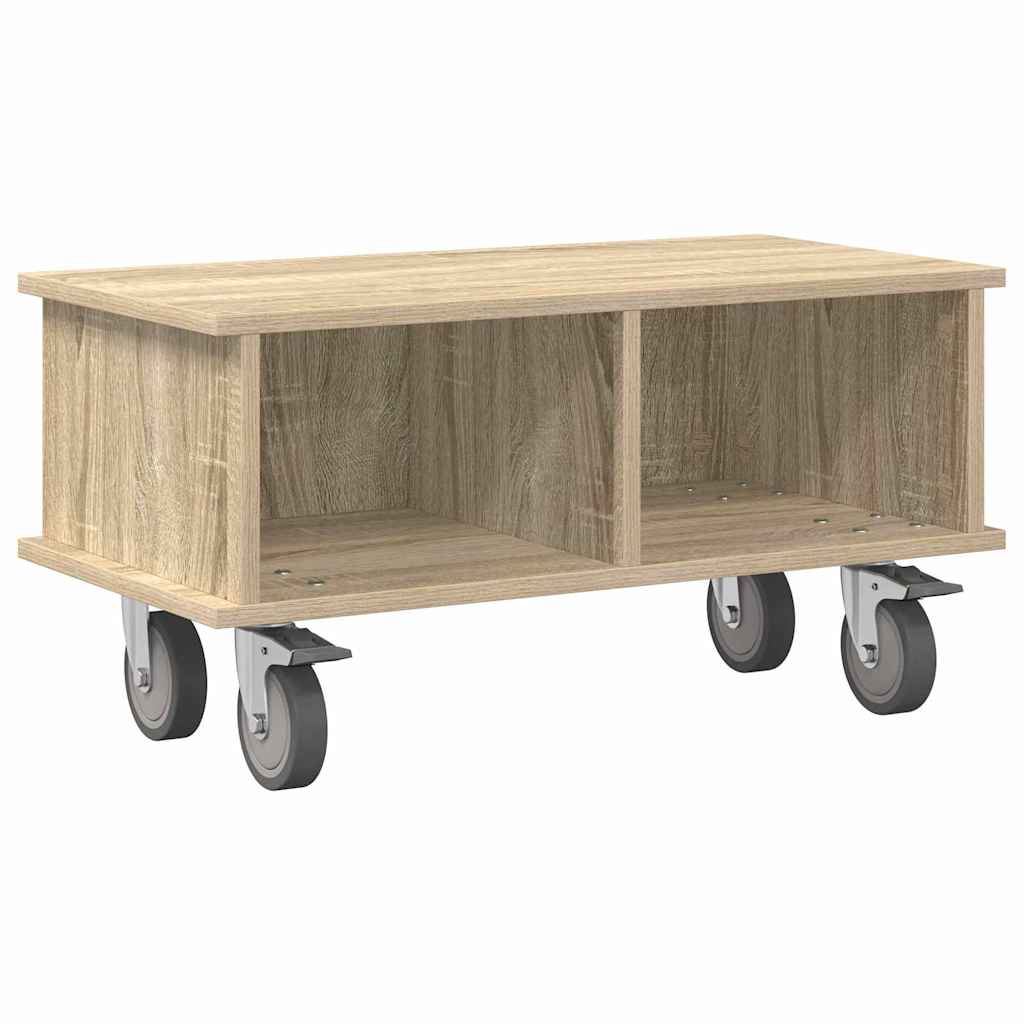 TV-Ständer 68,5 x 35 x 35 cm Sonoma-Eiche Holzwerkstoff