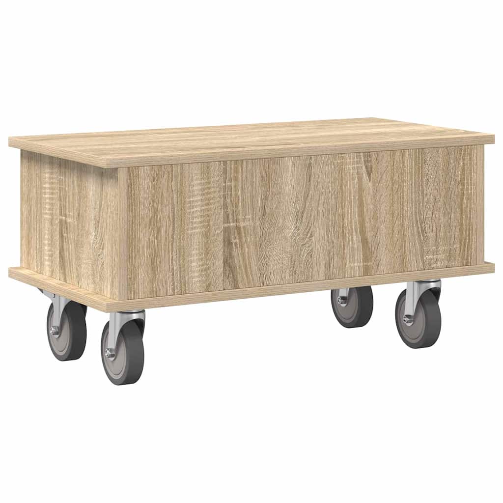 TV-Ständer 68,5 x 35 x 35 cm Sonoma-Eiche Holzwerkstoff