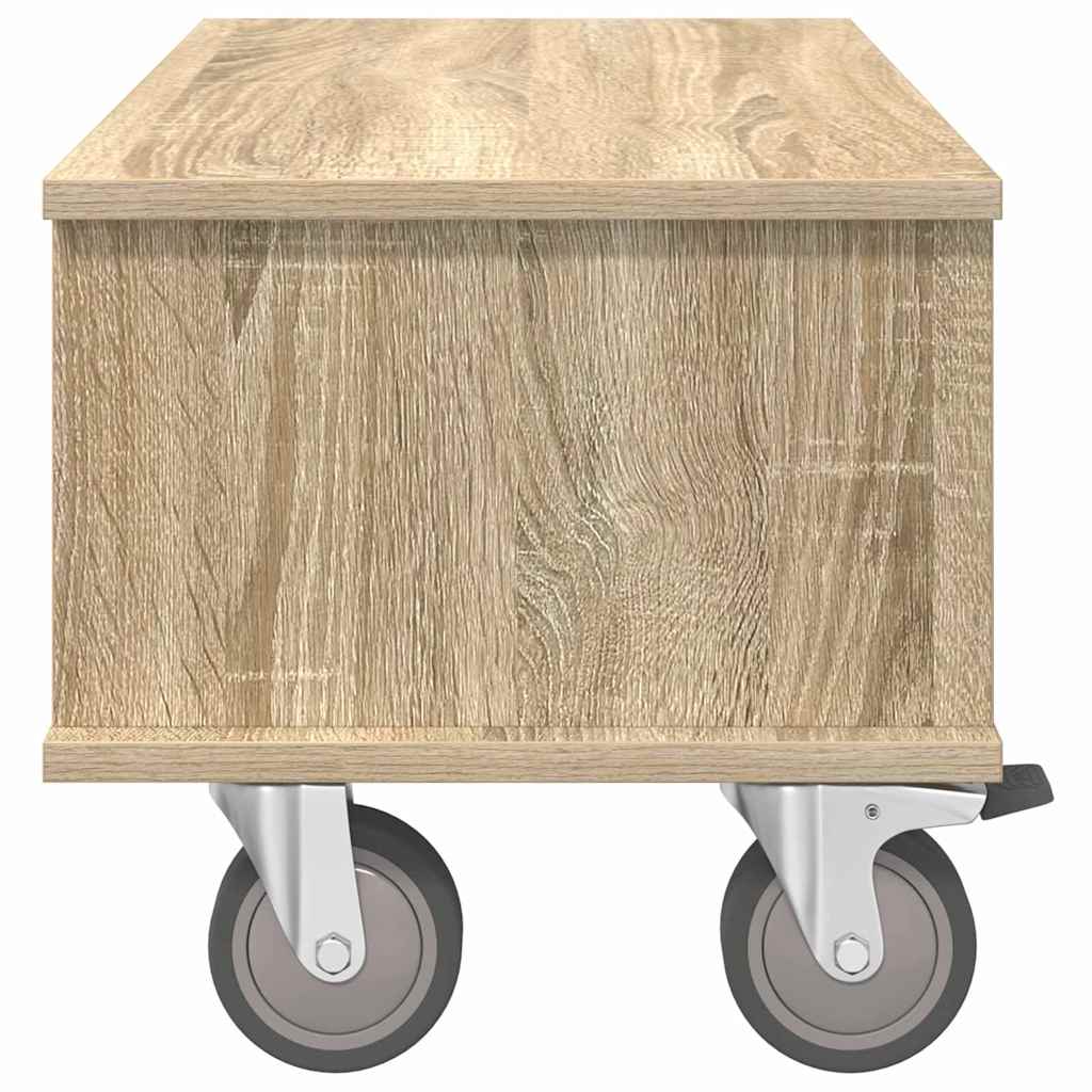 TV-Ständer 68,5 x 35 x 35 cm Sonoma-Eiche Holzwerkstoff