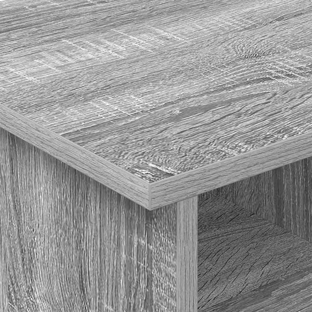 TV-Ständer 68,5 x 35 x 35 cm Sonoma-Grau Holzwerkstoff