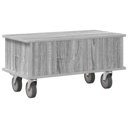 TV-Ständer 68,5 x 35 x 35 cm Sonoma-Grau Holzwerkstoff