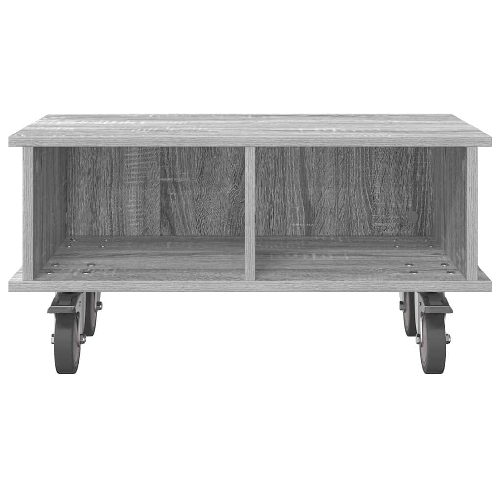 TV-Ständer 68,5 x 35 x 35 cm Sonoma-Grau Holzwerkstoff