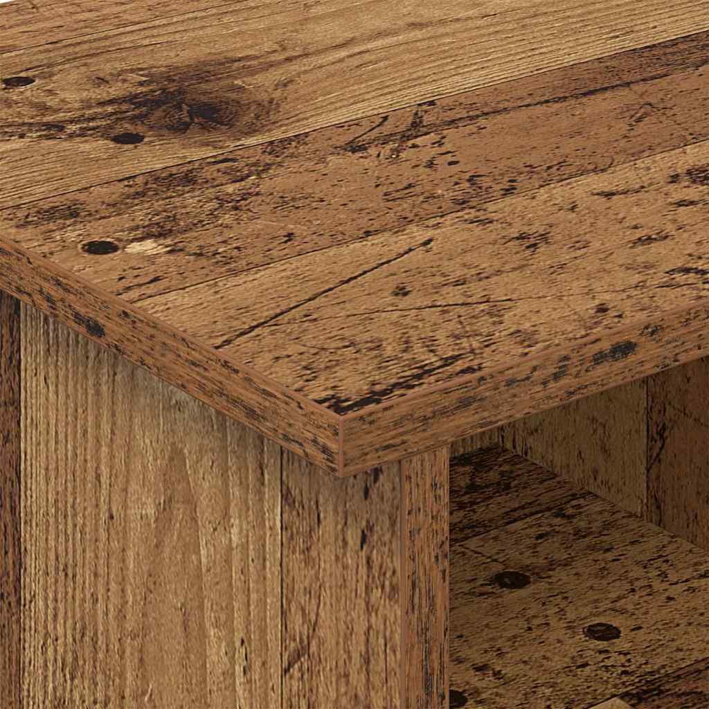 TV-Ständer 68,5 x 35 x 35 cm Altholz Holzwerkstoff