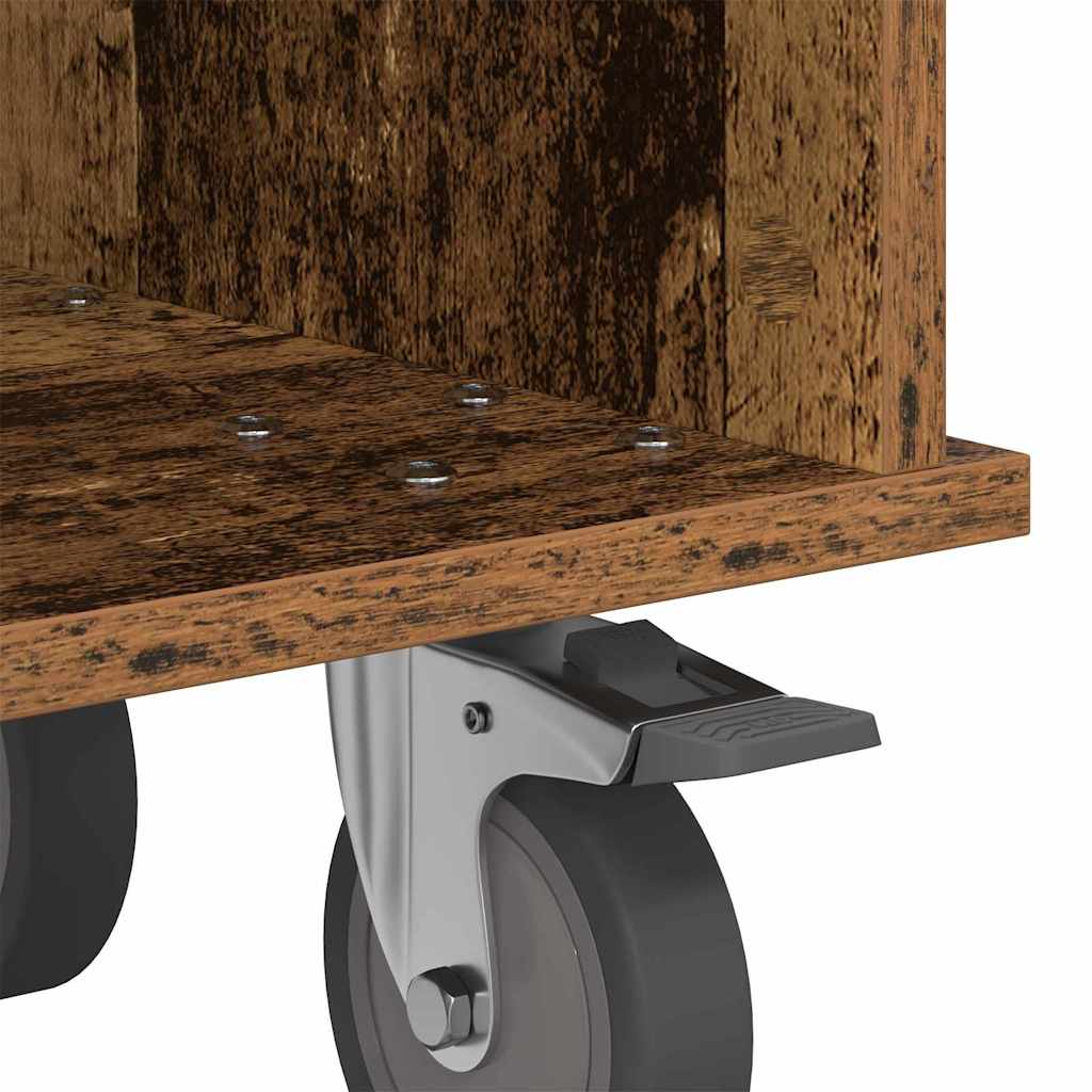 TV-Ständer 68,5 x 35 x 35 cm Altholz Holzwerkstoff
