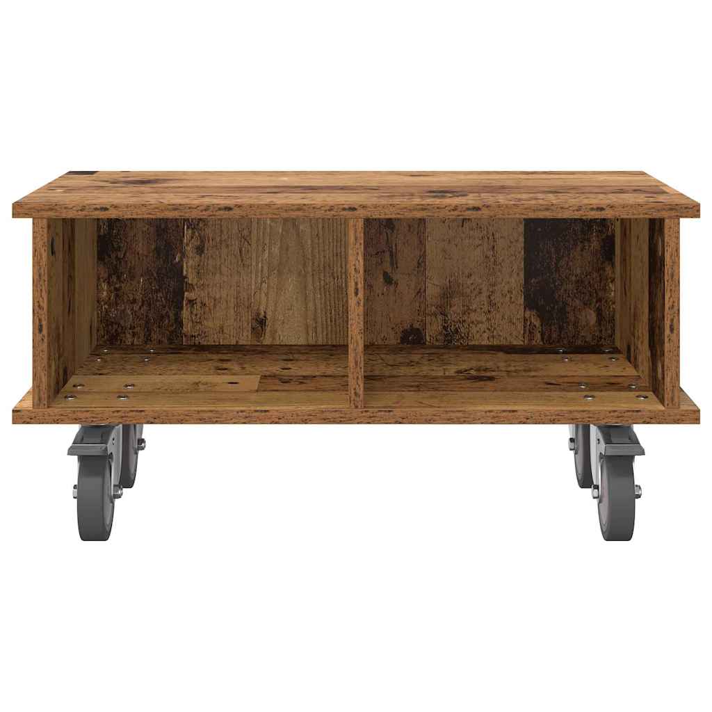 TV-Ständer 68,5 x 35 x 35 cm Altholz Holzwerkstoff