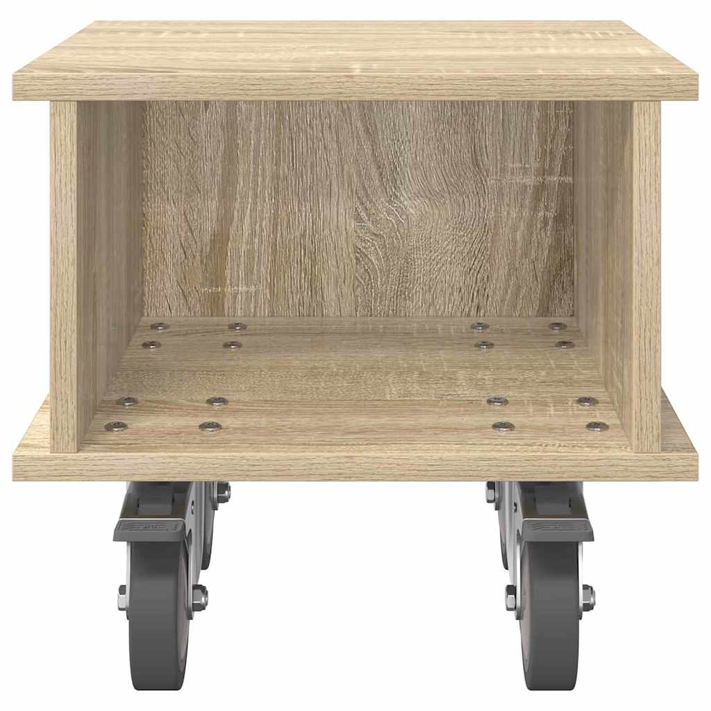 TV-Ständer 37 x 35 x 35 cm Sonoma-Eiche Holzwerkstoff
