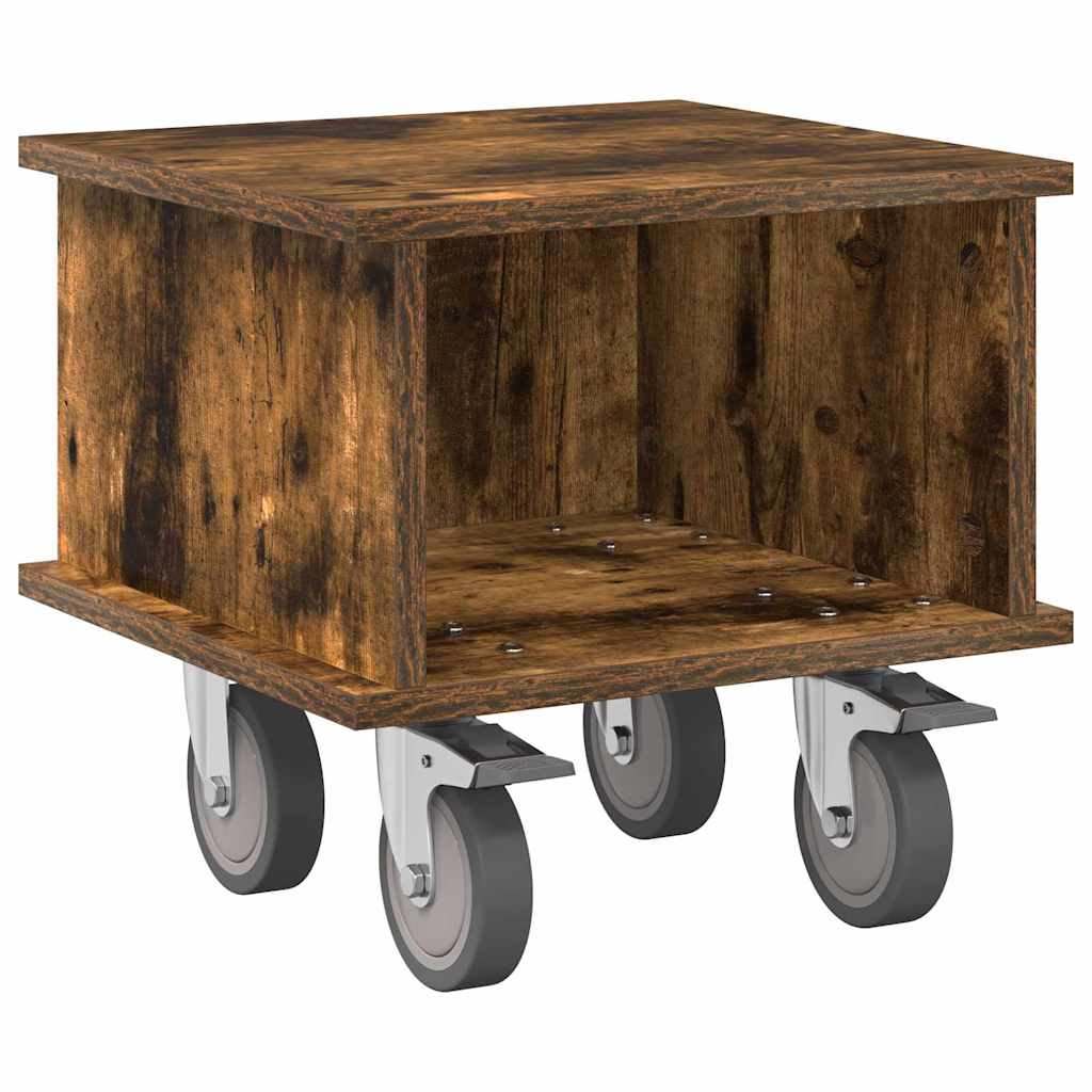 TV-Ständer 37 x 35 x 35 cm Räuchereiche Holzwerkstoff