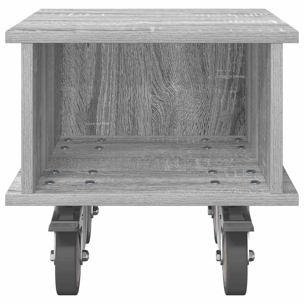 TV-Ständer 37 x 35 x 35 cm Sonoma-Grau Holzwerkstoff