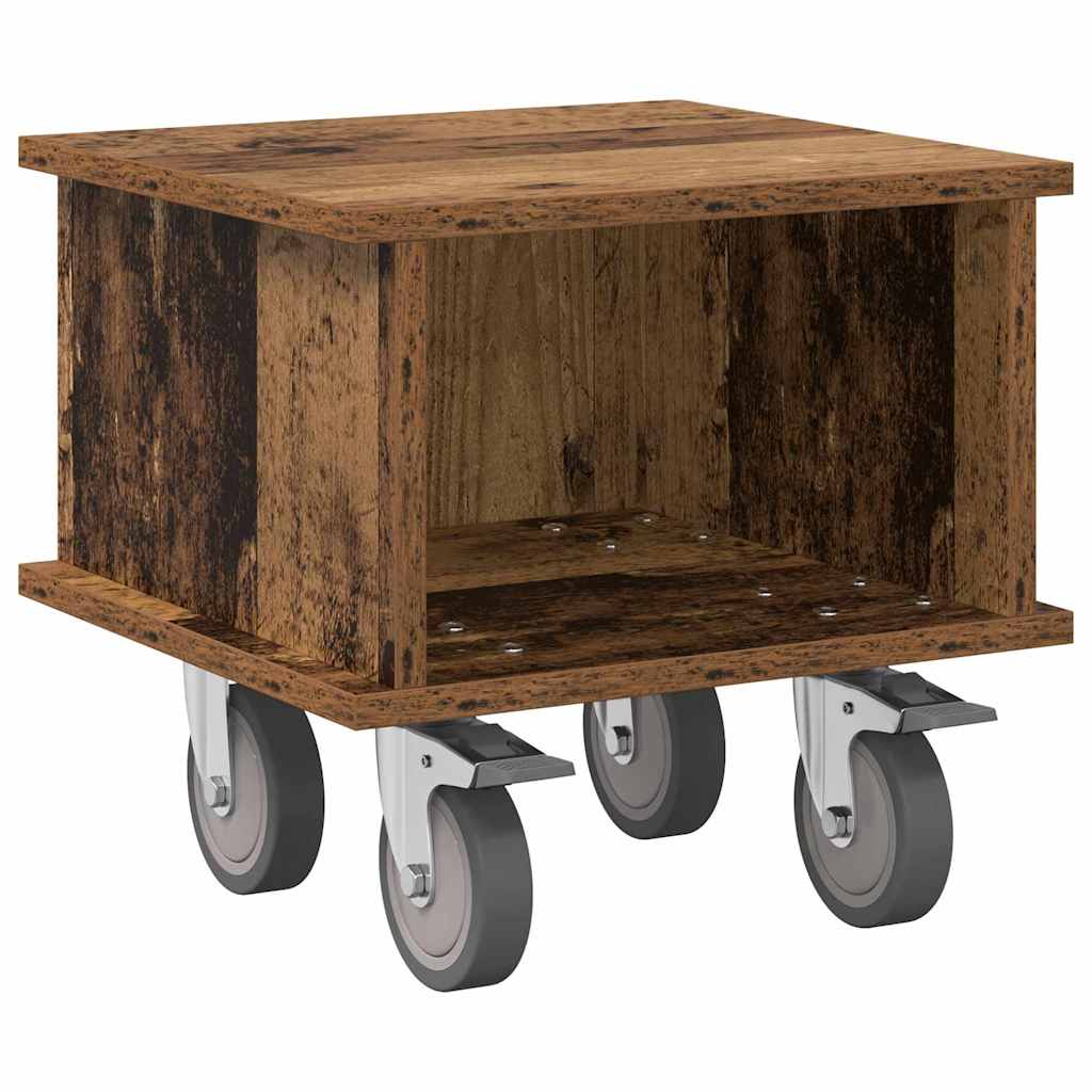 TV-Ständer 37 x 35 x 35 cm Altholz Holzwerkstoff