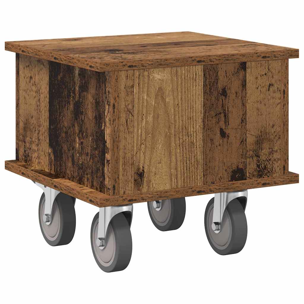 TV-Ständer 37 x 35 x 35 cm Altholz Holzwerkstoff