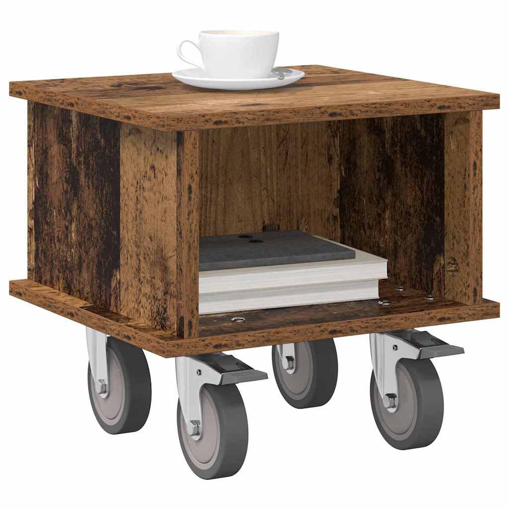 TV-Ständer 37 x 35 x 35 cm Altholz Holzwerkstoff