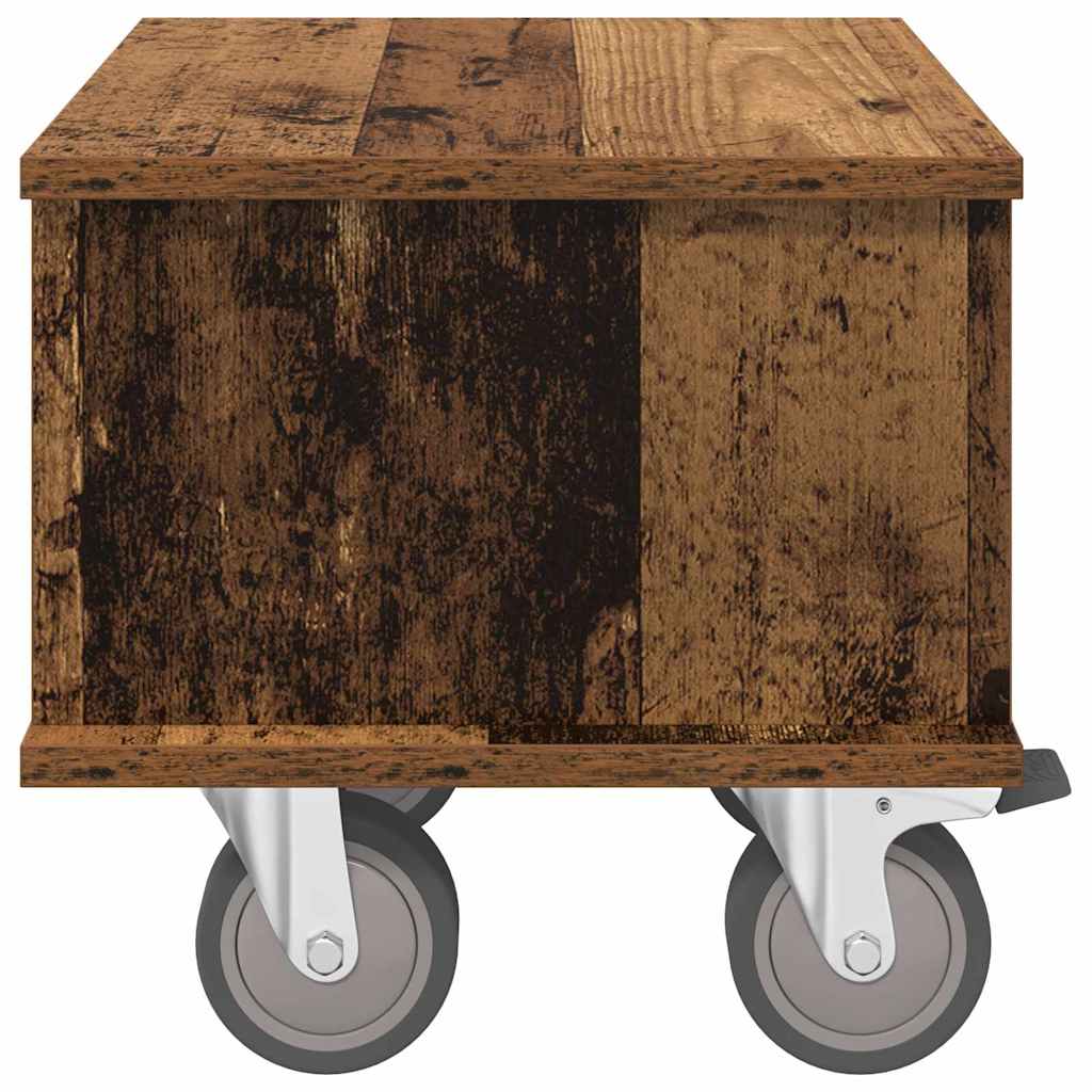 TV-Ständer 37 x 35 x 35 cm Altholz Holzwerkstoff