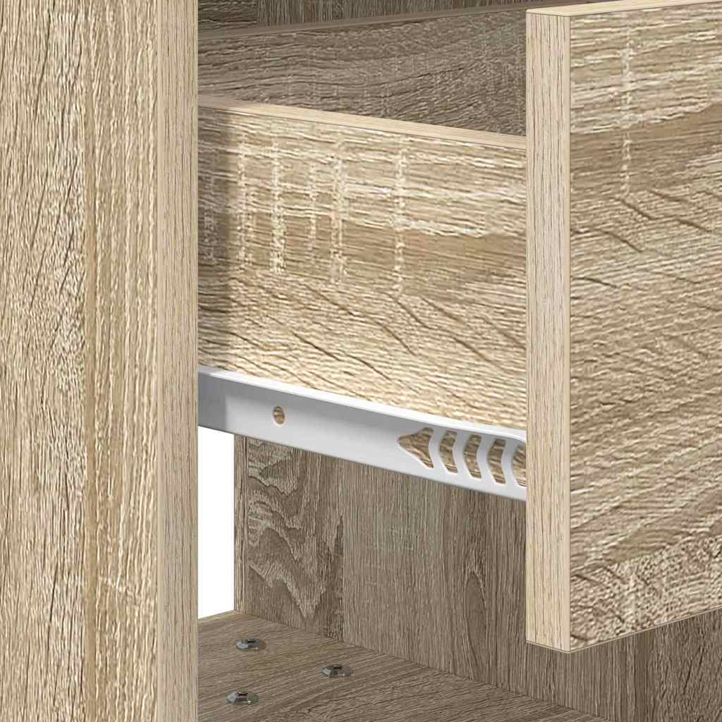 Nachttisch Sonoma-Eiche 40,5 x 40 x 48 cm Holzwerkstoff