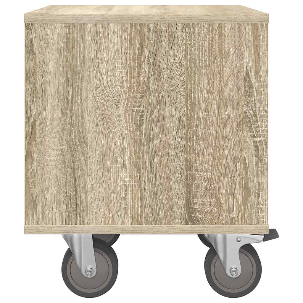 Nachttisch Sonoma-Eiche 40,5 x 40 x 48 cm Holzwerkstoff