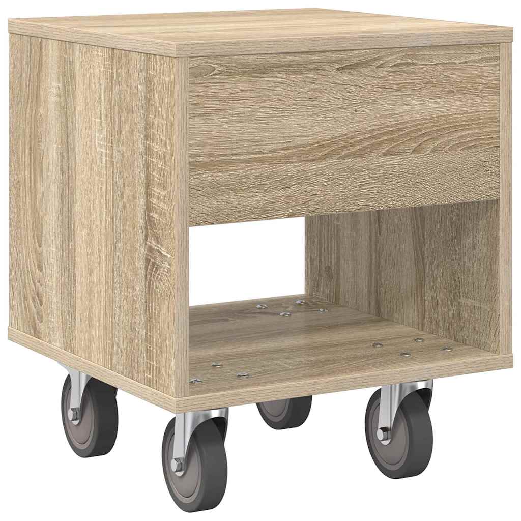 Nachttisch 2 stk. Sonoma-Eiche 40,5 x 40 x 48 cm Holzwerkstoff