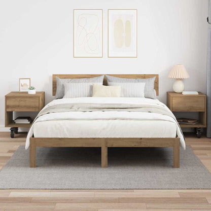 Nachttisch 2 stk. Artisan-Eiche 40,5 x 40 x 48 cm Holzwerkstoff