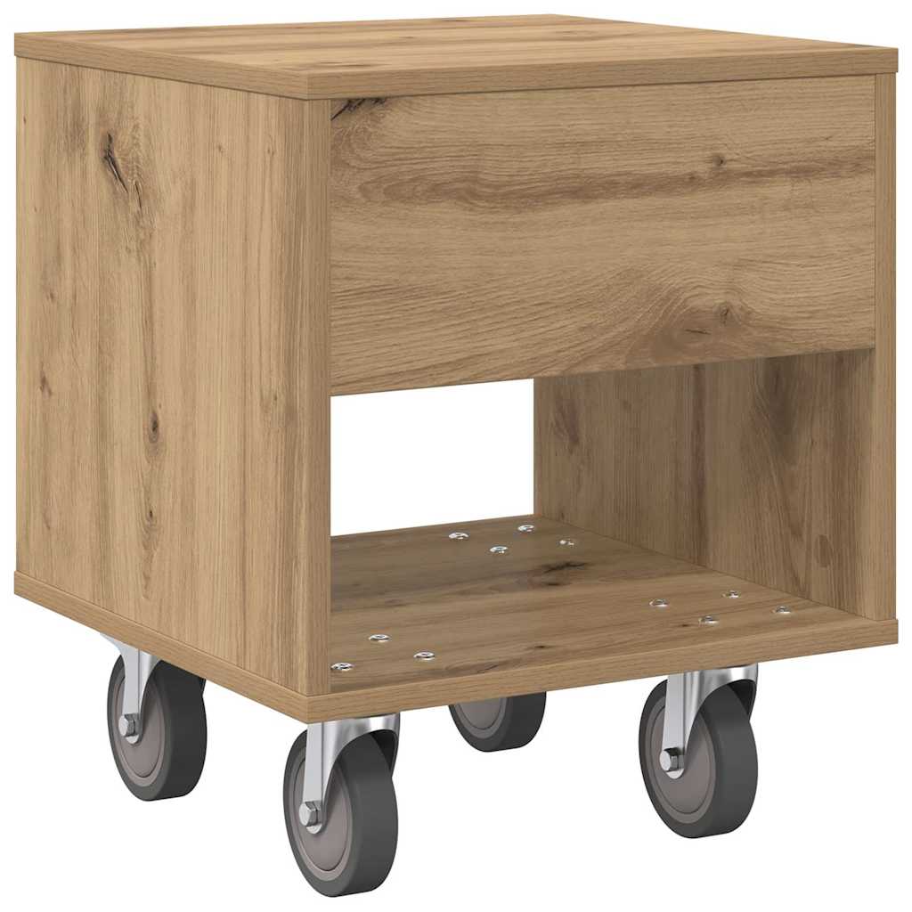 Nachttisch 2 stk. Artisan-Eiche 40,5 x 40 x 48 cm Holzwerkstoff