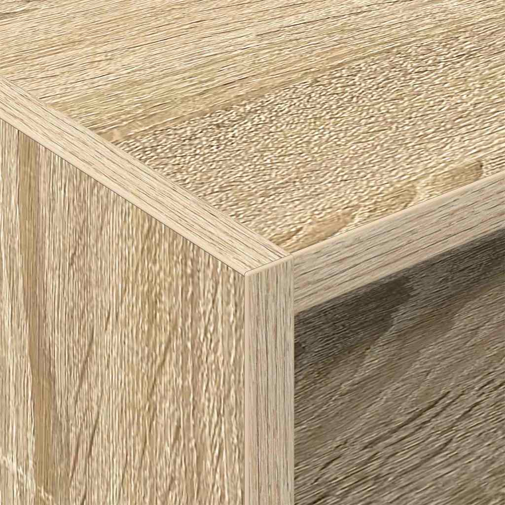 Schallplattenschrank Sonoma-Eiche 78,5 x 35 x 45 cm