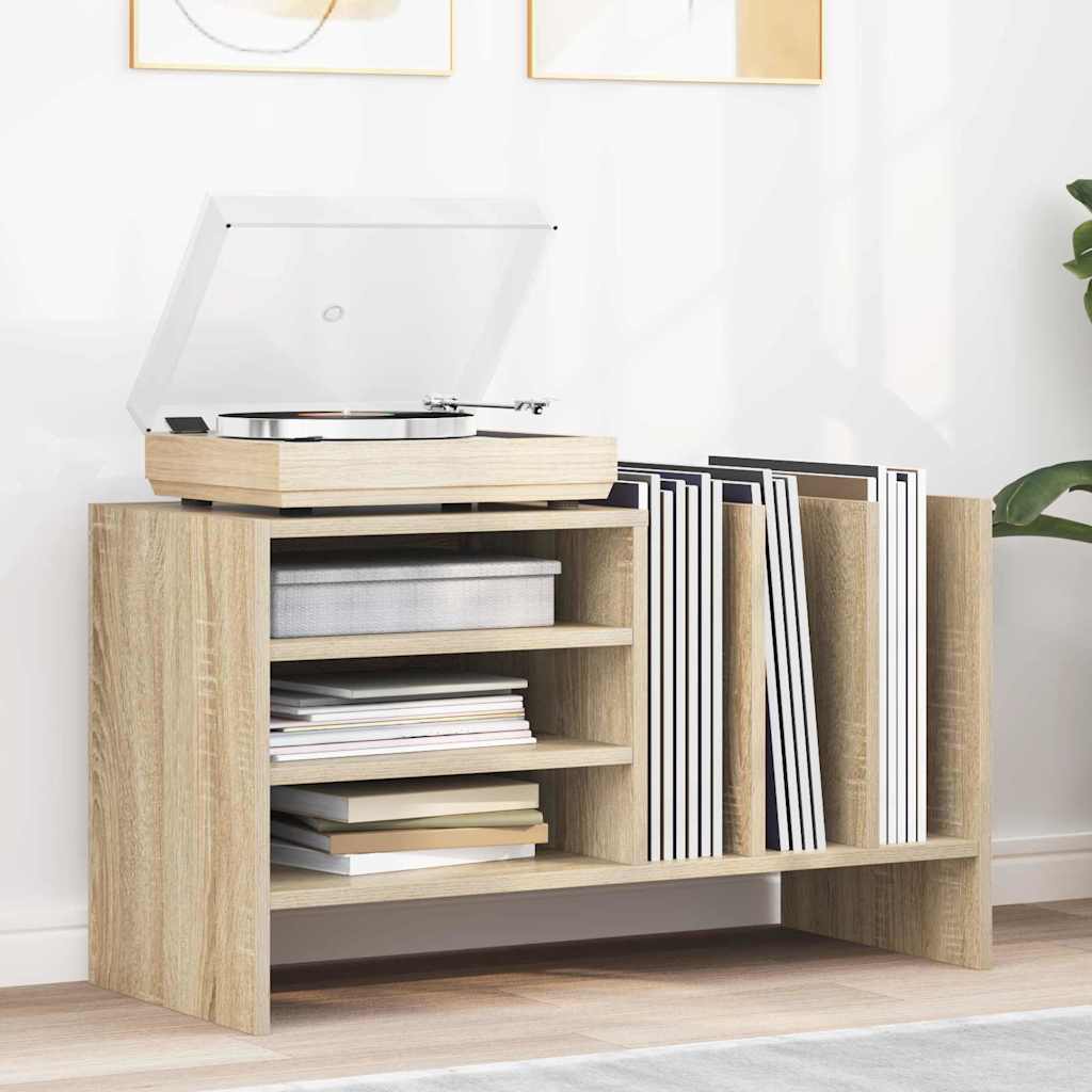 Schallplattenschrank Sonoma-Eiche 78,5 x 35 x 45 cm
