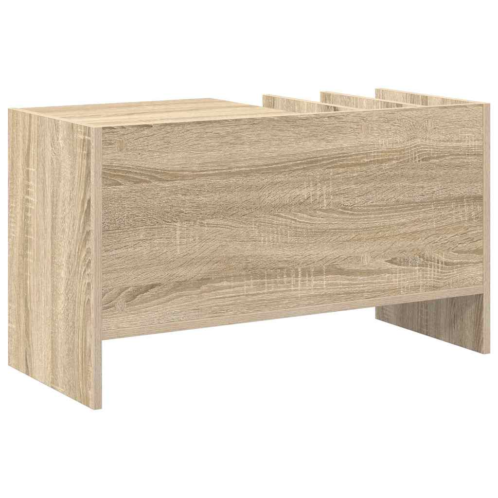 Schallplattenschrank Sonoma-Eiche 78,5 x 35 x 45 cm