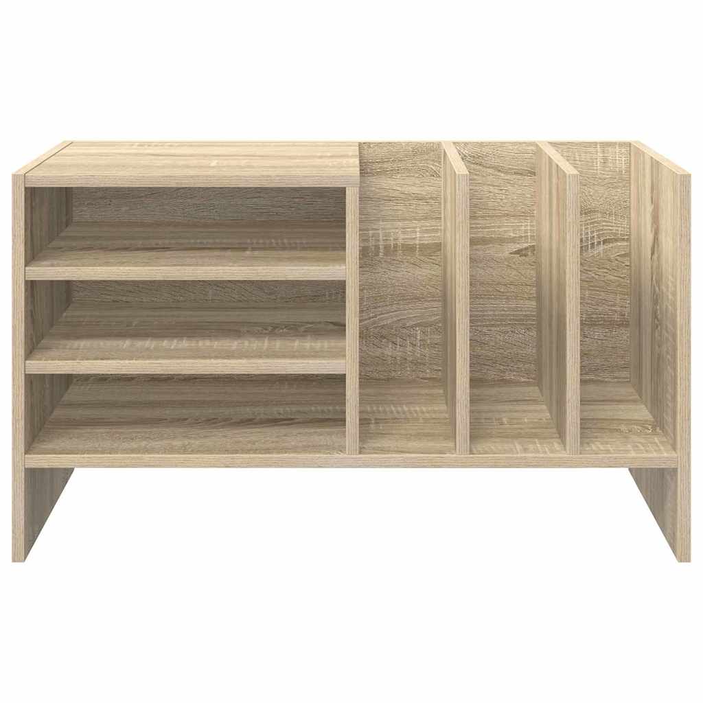 Schallplattenschrank Sonoma-Eiche 78,5 x 35 x 45 cm