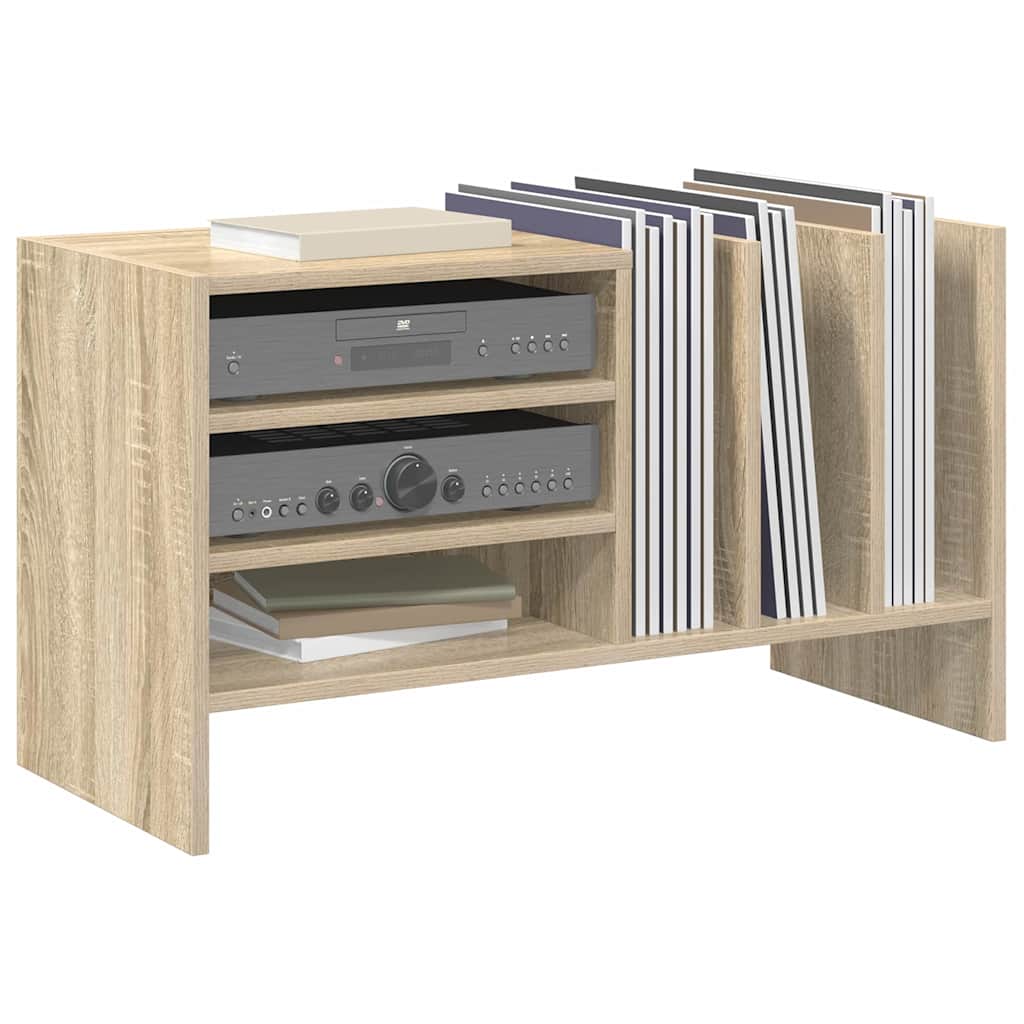 Schallplattenschrank Sonoma-Eiche 78,5 x 35 x 45 cm